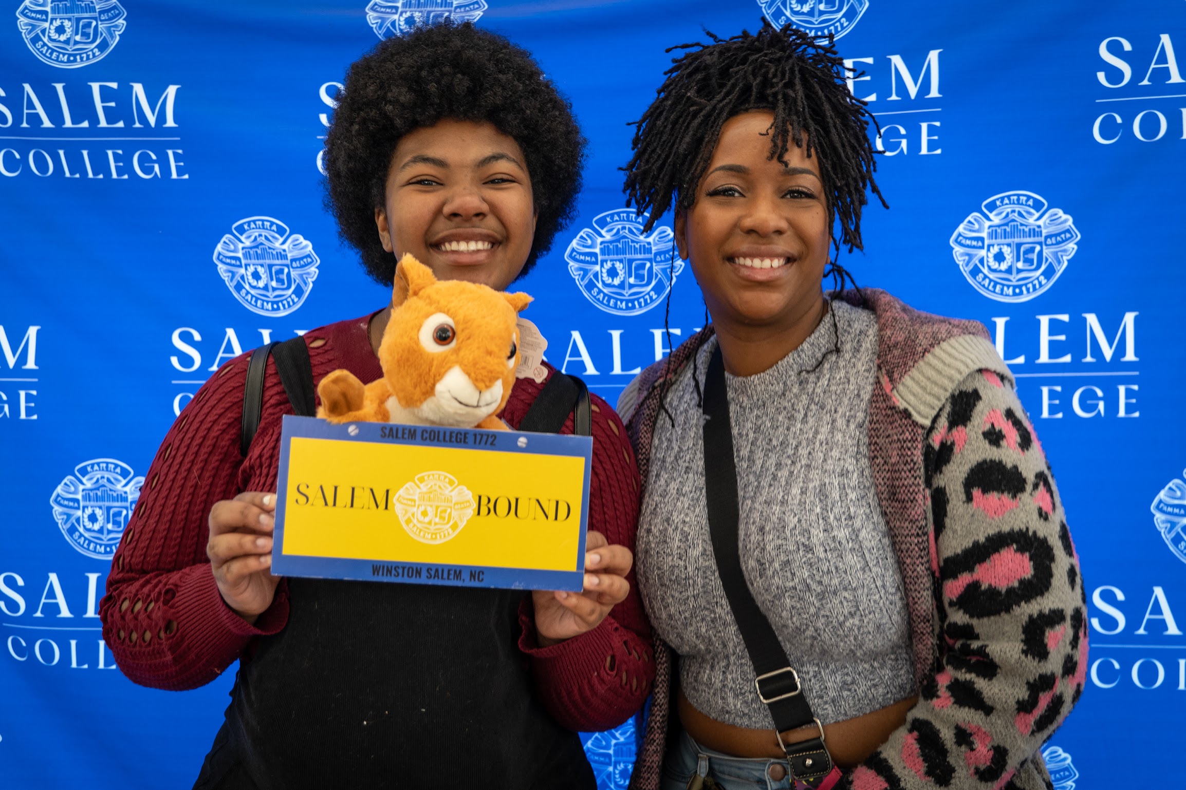 Accepted student with Mom!